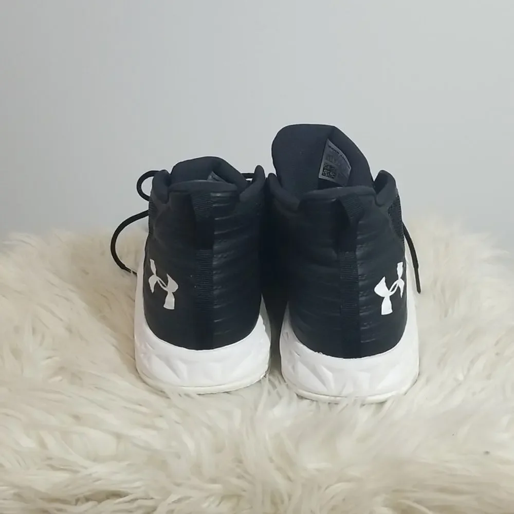 Under Armour Women's Jet Mid Basketball Shoes Black Sneakers Size 9.5 3020627
